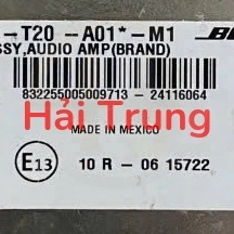 Hộp khuếch đại Âm thanh âm ly Honda Civic 2022-2024 Tháo Xe 8A400-T20-A01-M1