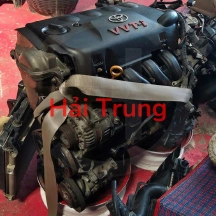 Nguyên cụm máy tổng thành Toyota Vios 2008-2015 máy đen 1NZ