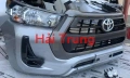 Cản trước liền cụm ca lăng, lưới gió đèn pha Toyota Hilux 2020-2023 Tháo Xe 