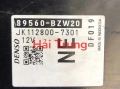 Hộp điều khiển động cơ Hộp đen ECU Toyota Wigo 2019 Tháo Xe 89560-BZW20