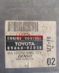 Hộp điều khiển động cơ Hộp đen ECU Toyota Altis 2001 Tháo Xe 89666-02020