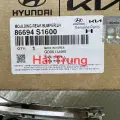 Nẹp mạ cản sau Hyundai Santafe 2021-2023 chính hãng