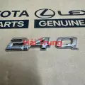 Chứ 2.4Q cho xe Toyota Camry 2012