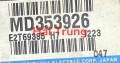 Hộp điều khiển động cơ Hộp đen ECU Mitsubishi Lancer Tháo Xe MD353926