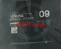 Hộp gài cầu Toyota Hilux Tháo Xe 89533-71092