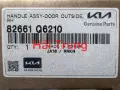 Tay mở cửa Kia Seltos chính hãng