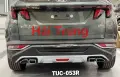 Ốp cản trước sau Tucson 2022