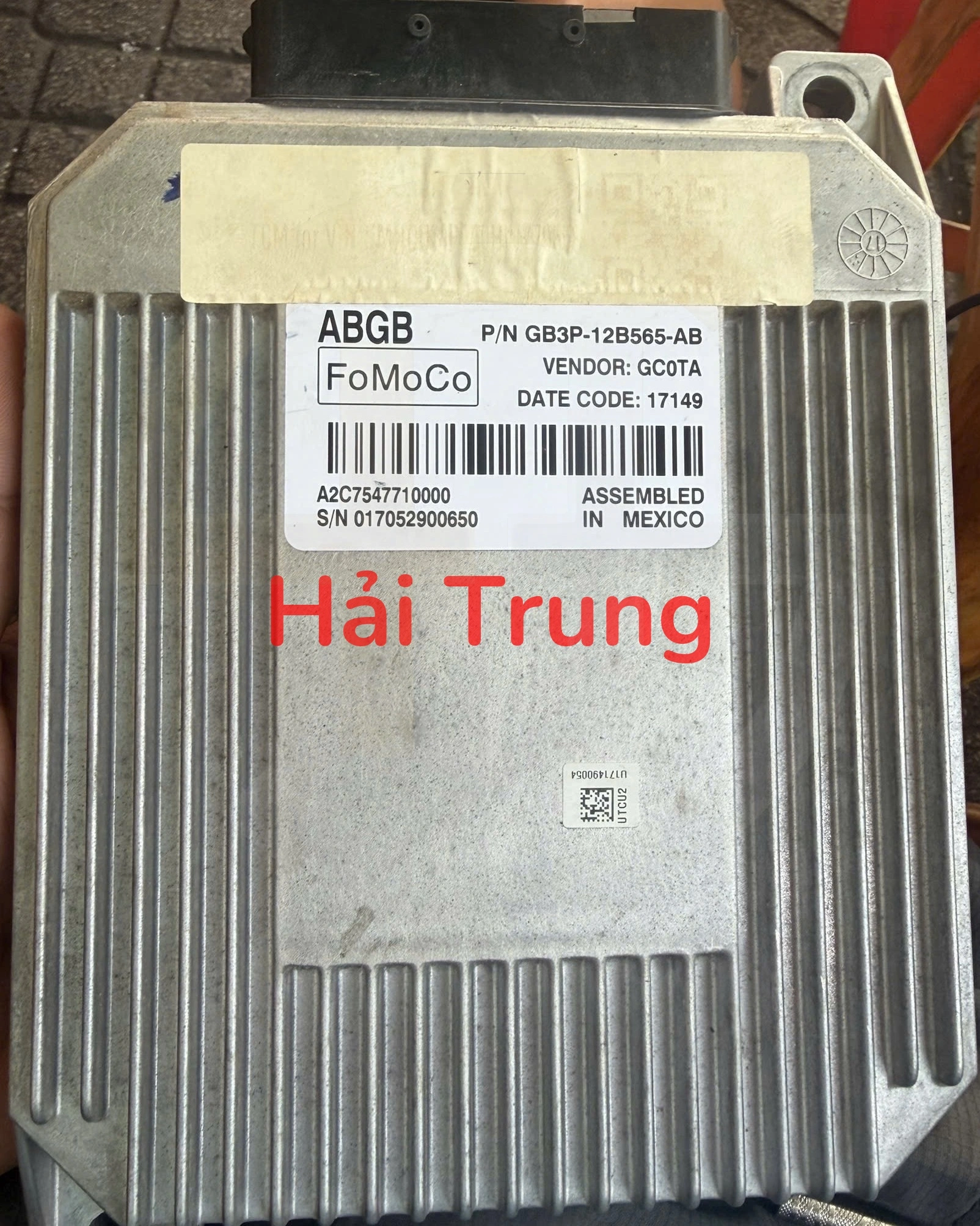 Hộp điều khiển hộp số Ford Ranger Tháo Xe GB3P-12B565-AB GB3P12B565AB