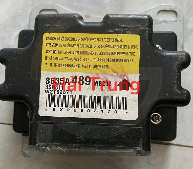 8635A489 Hộp điều khiển túi khí Mitsubishi Triton 2005-2015 Tháo Xe