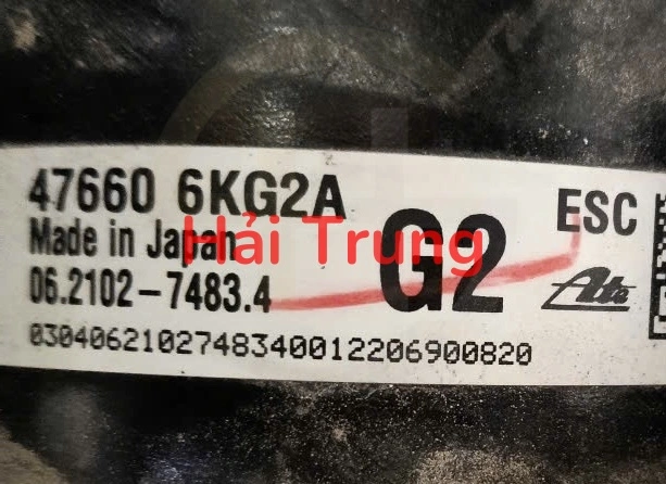 Cụm ABS Nissan Navara 2015-2025 Tháo Xe 476606KG2A