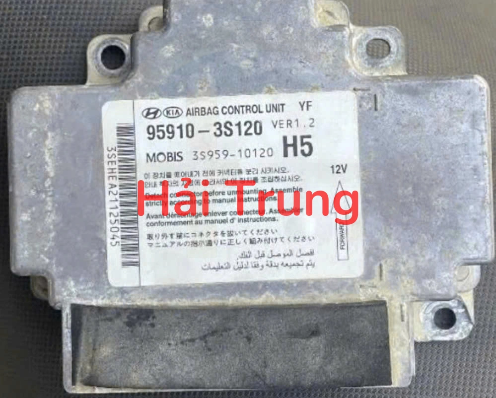 959103S120 Hộp điều khiển túi khí Hyundai Sonata 2012 Tháo xe