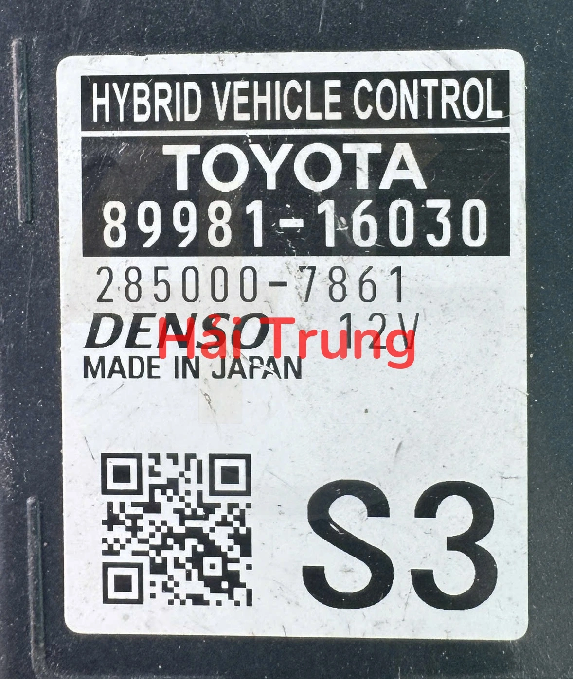 Hộp điều khiển HEV cho Toyota Corolla Cross Tháo Xe 89981-16030