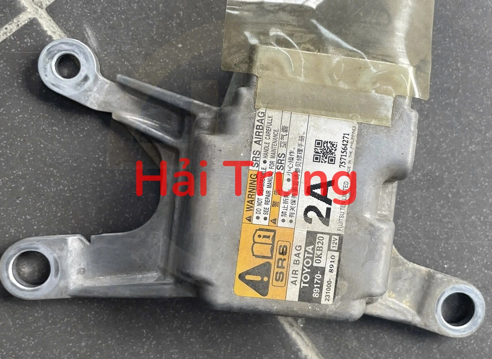 Hộp điều khiển túi khí Toyota Fortuner, Hilux, 4Runer Tháo Xe 89170-0KB20