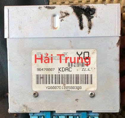 Hộp điều khiển động cơ Hộp đen ECU Daewoo Lanos 2000-2007 Tháo Xe 96470007