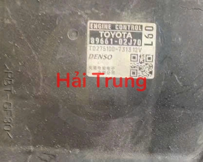 Hộp điều khiển động cơ ECU Toyota Corolla Tháo Xe 89661-02J70 8966102J70