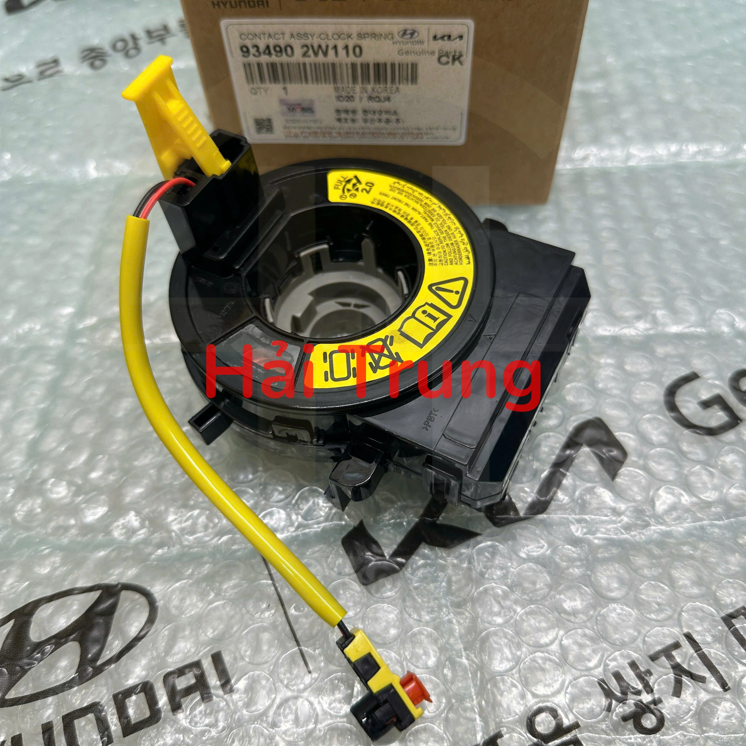 Cáp còi Hyundai Santafe 2012-2018 mã 934902W110 