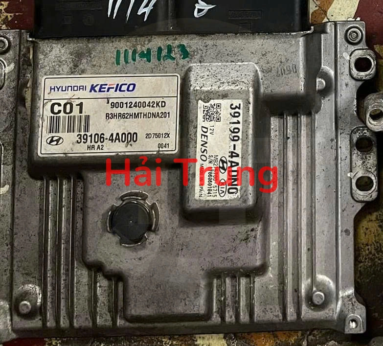 391064A000 Tháo xe Hộp điều khiển động cơ Hộp đen ECU Hyundai Porter 2018