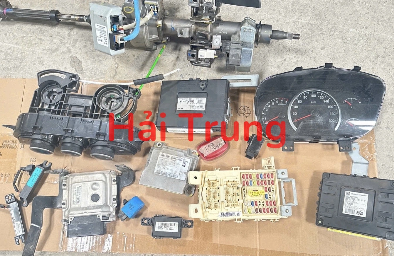 Tháo xe Full bộ điện, bộ đề nổ Hyundai i10 2017-2020