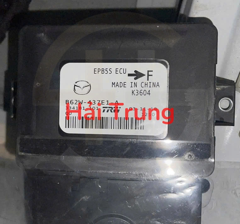 B62W437E1A Hộp điều khiển phanh tay điện tử Mazda 3 2019 Tháo Xe