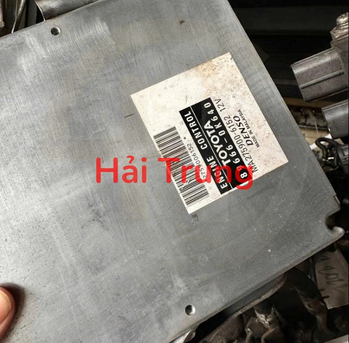 896660K640 Hộp điều khiển động cơ Ecu ECM Toyota Hilux 2.4 Tháo Xe