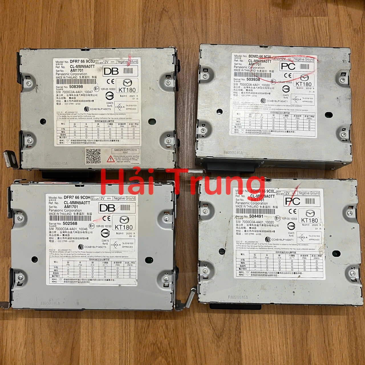 Hộp Radio Màn Hình Mazda 3, CX30 Tháo Xe DFR7669C0J DFR7669C0H BDMD669C0L