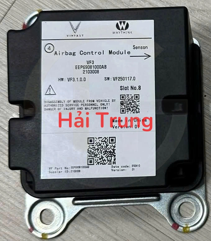 Hộp điều khiển túi khí Vinfast VF3 Tháo Xe EEP69081000AB EEP69081000AA