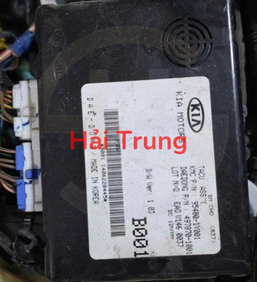 954001Y001 Hộp body BCM Kia Morning Tháo Xe
