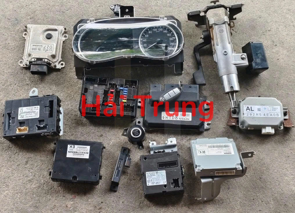 Bộ điện, bộ đề nổ, hộp điện đầy đủ Nissan Almera Tháo Xe