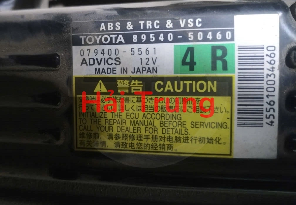 Hộp điều khiển ABS Lexus LS 460 Tháo Xe 89540-50460 8954050460