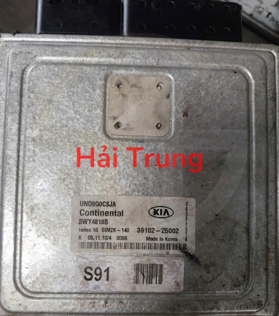 Hộp điều khiển động cơ Hộp đen ECU Kia Carens 2006-2011 Tháo Xe 39102-25002