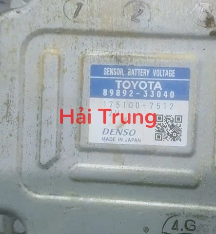 8989233040 Hộp điều khiển cảm biến điện bin, ắc quy Toyota Camry