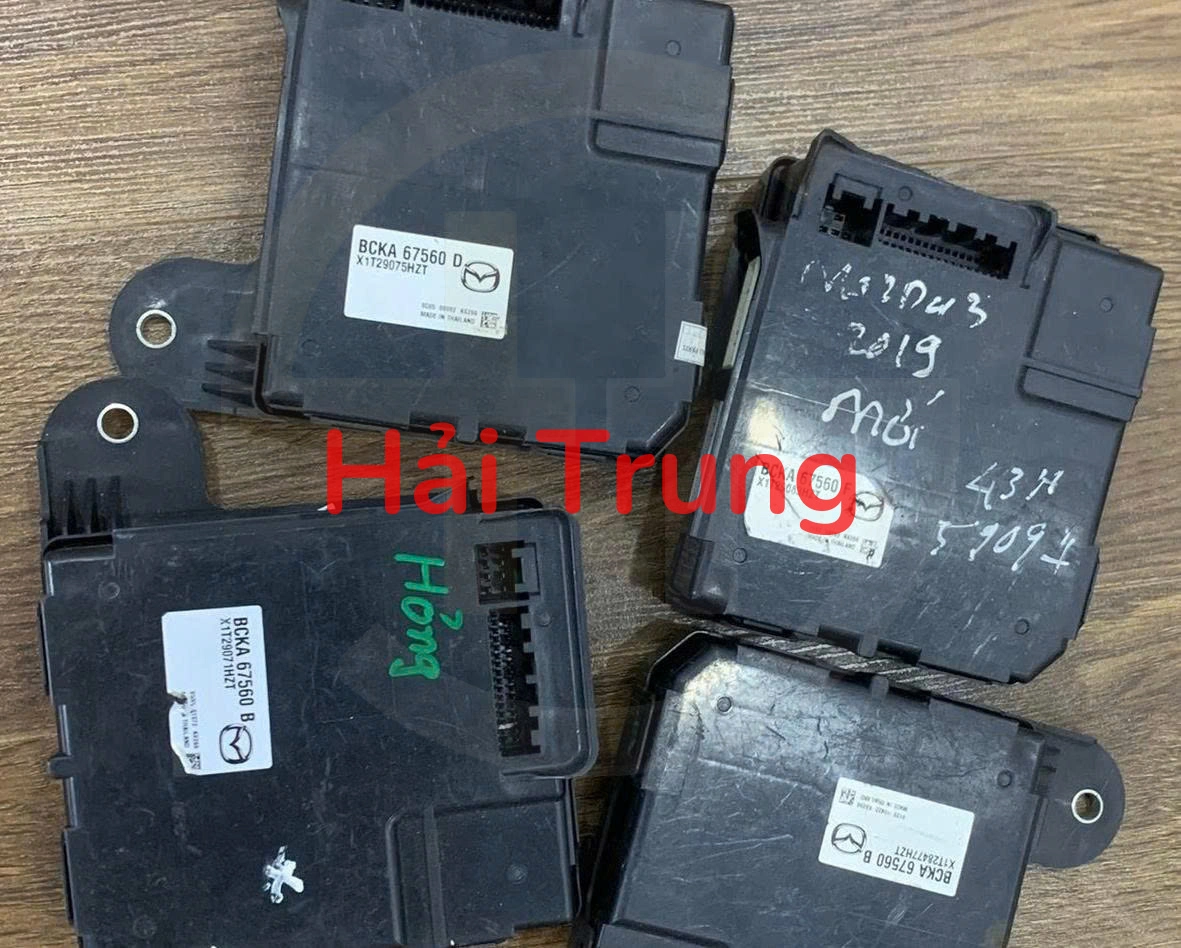 Hộp điều khiển thân xe BCM Mazda 3 2019-2021 Tháo xe BCKA67560B BCKA67560D BCKA67560F