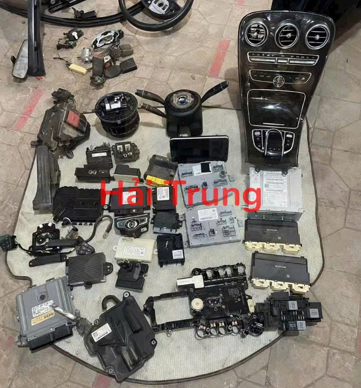 Full bộ điện, bộ nổ, hộp điện đầy đủ Mercedes Tháo Xe