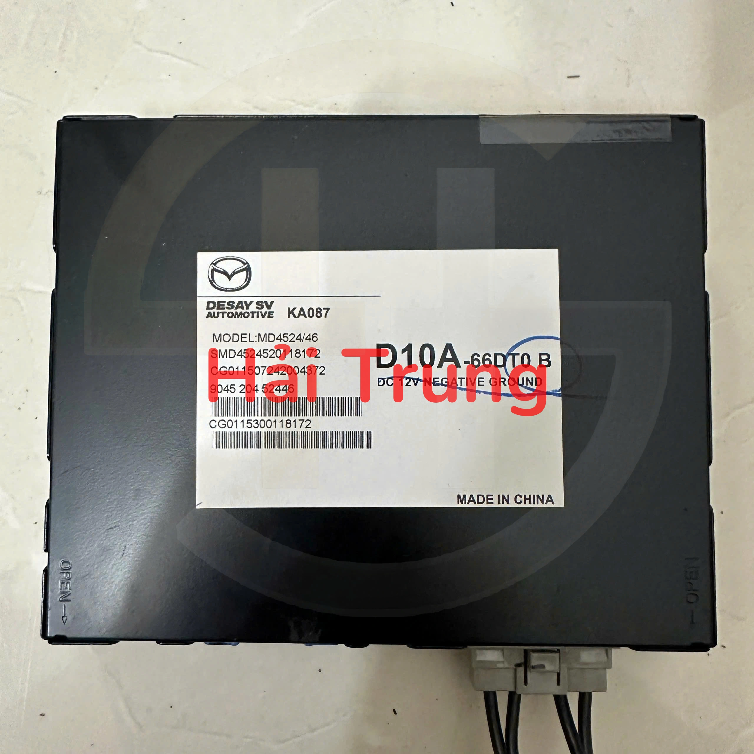 D10A66DT0B Hộp audio Mazda 2, CX-3 2015 Tháo Xe