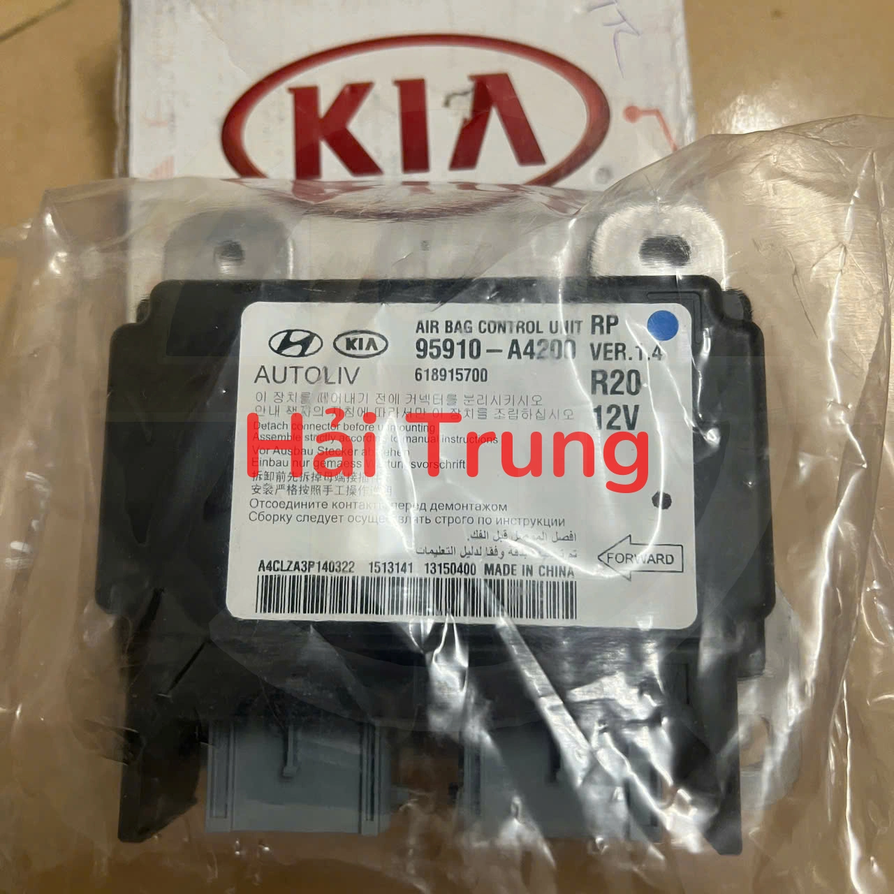 95910A4200 Hộp điều khiển túi khí Kia Carens, Rondo