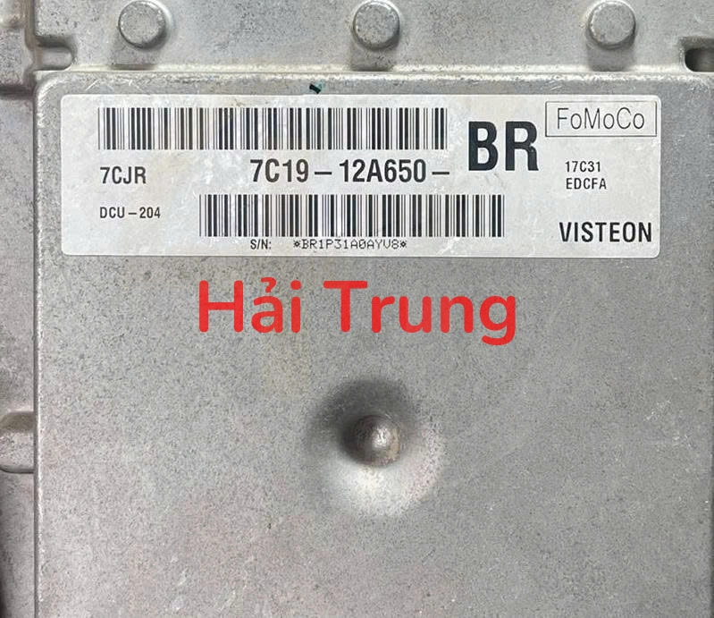Hộp điều khiển động cơ ECU Ford Transit Tháo Xe 7C19-12A650-BR 7C1912A650BR