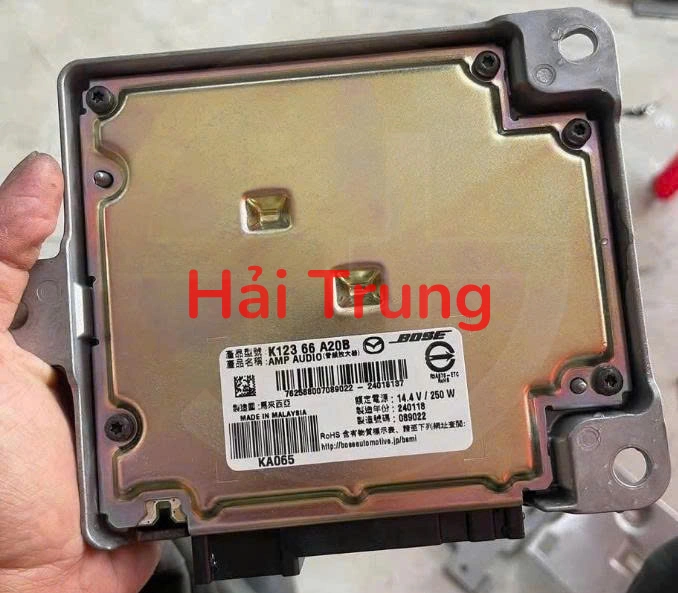Hộp khuếch đại âm thanh Hộp Âm Ly Mazda CX-5 Tháo Xe K12366A20B K123-66-A20B