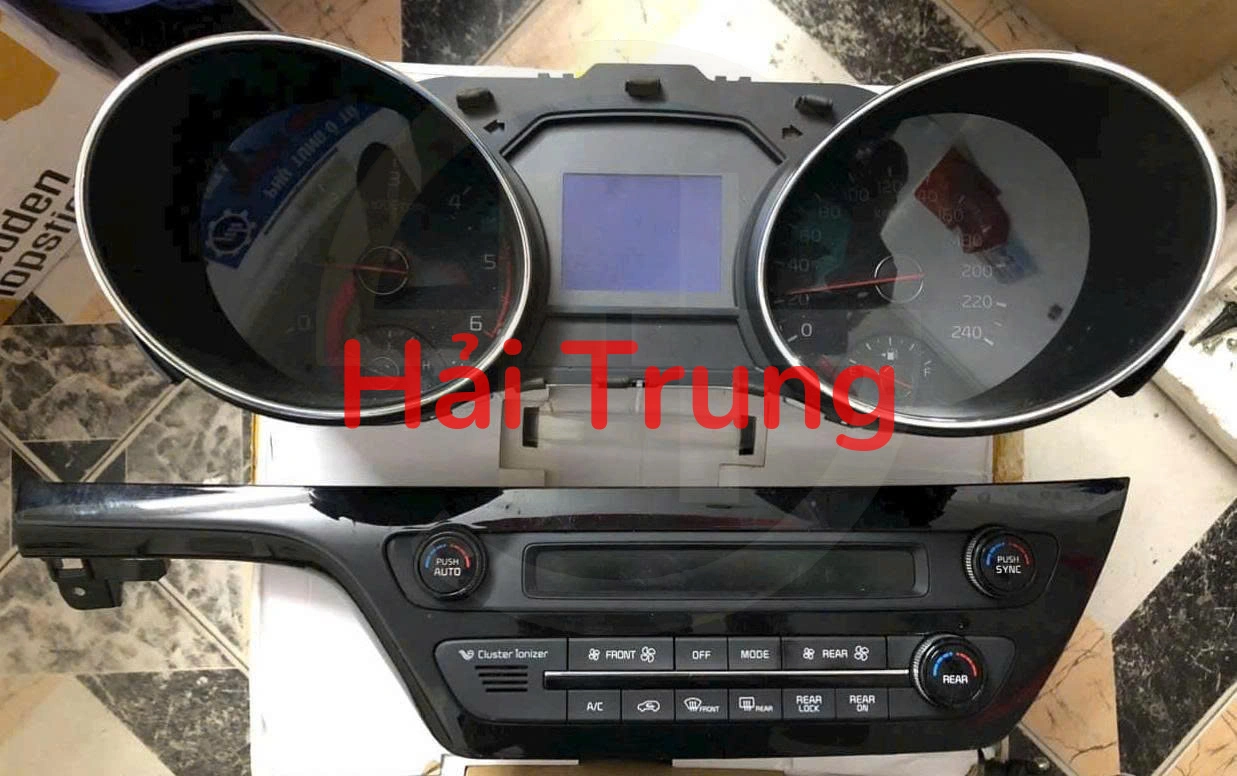 Tháo xe Bảng điều hòa, Đồng hồ táp lô Kia Sedona 2018 2019 2020