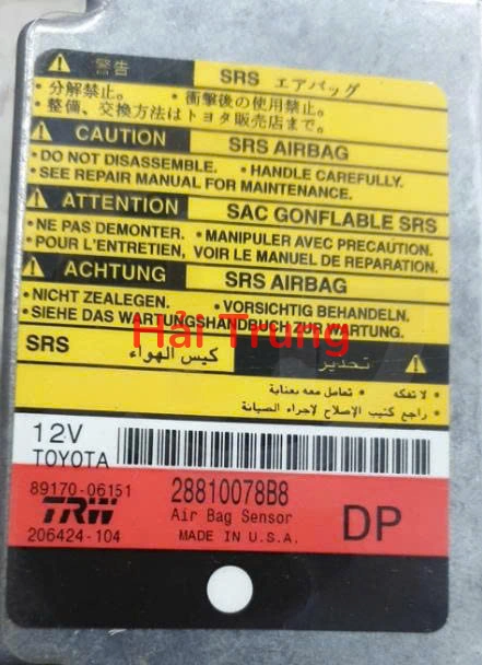 Hộp điều khiển túi khí Toyota Camry Tháo Xe 89170-06151 8917006151