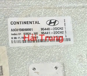 Hộp điều khiển động cơ Hộp đen ECU Hyundai Elantra 2019 Tháo Xe 954402DCH2