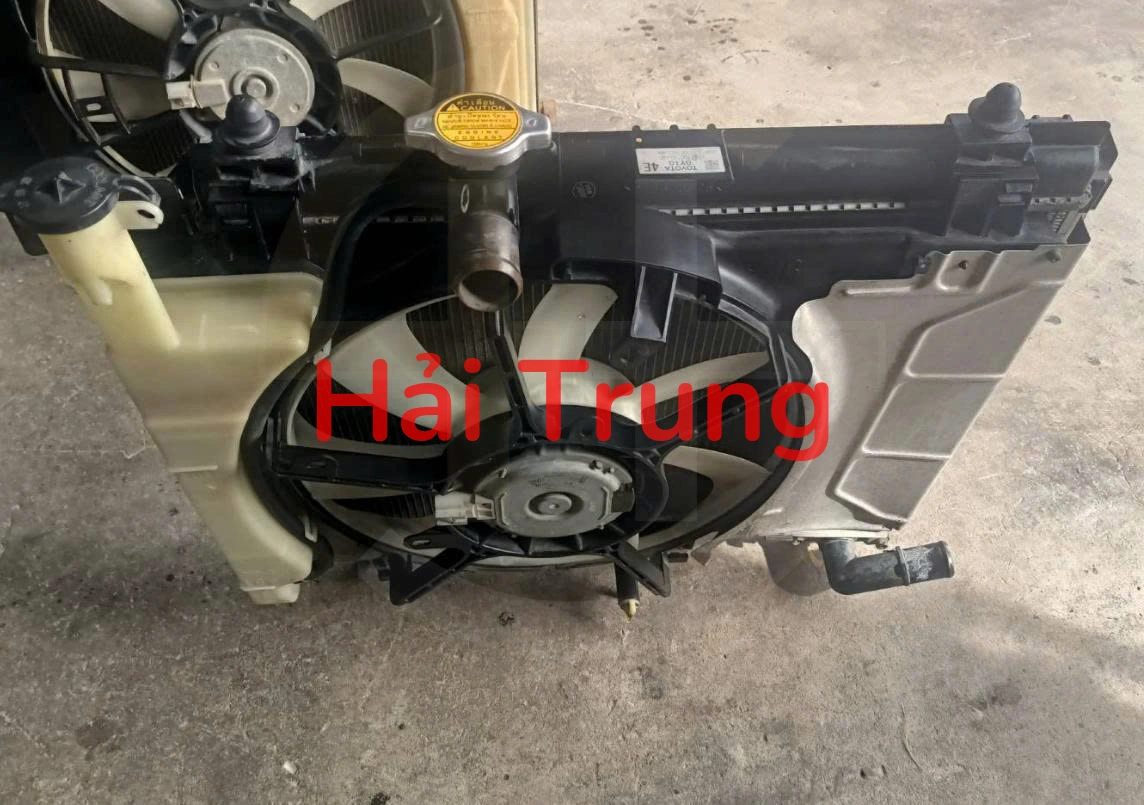 Cụm lồng quạt két nước Toyota Vios 2014-2020 Tháo Xe