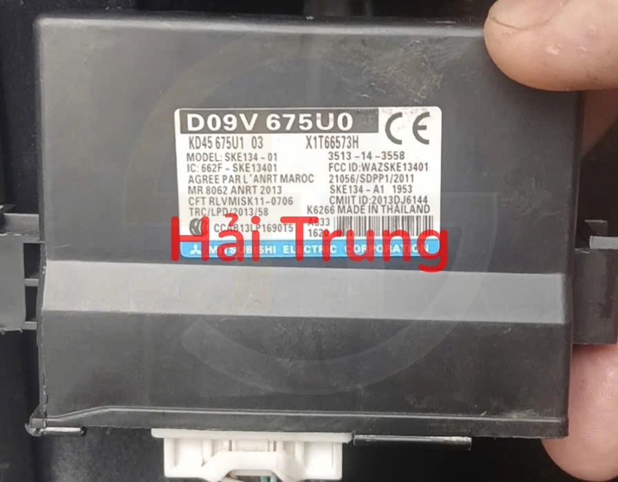 Hộp điều khiển chìa khóa Mazda 3, CX5 Tháo Xe D09V 675U0
