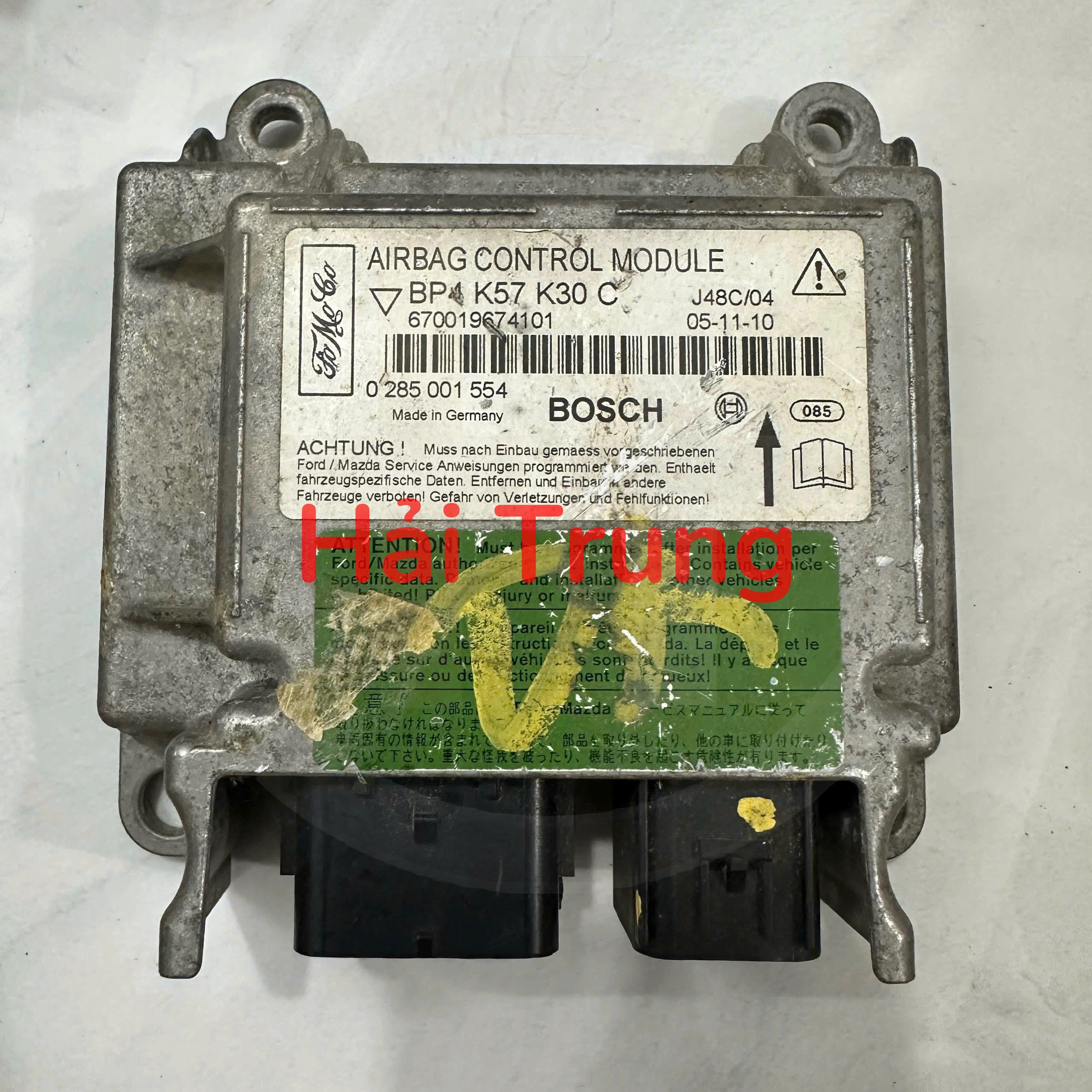 BPK57K30C Hộp điều khiển túi khí Mazda 3, CX-3, CX-30 2003-2009 Tháo Xe