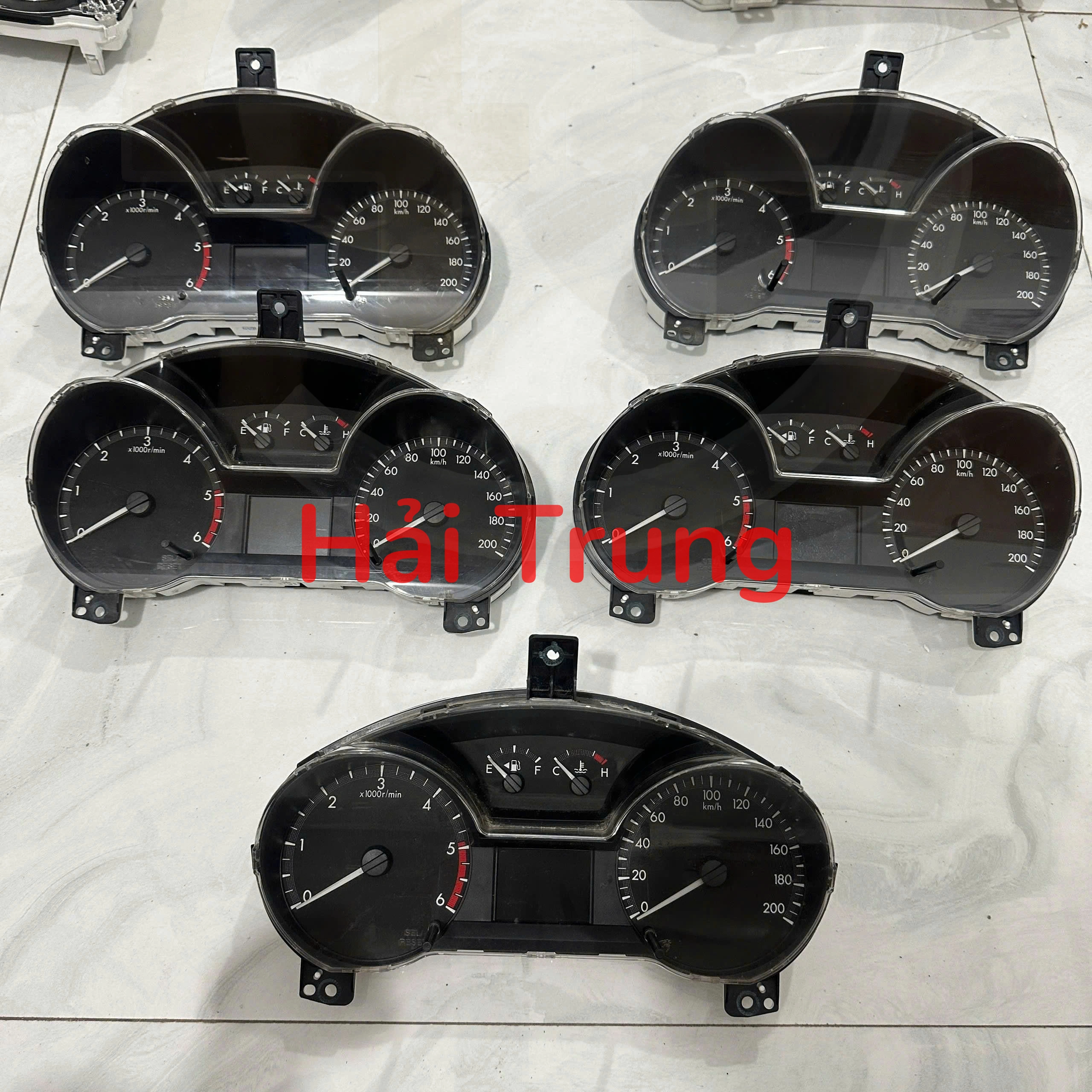 AV7910849DG AB3914C026AE AV7914C088AC Đồng hồ táp lô Ford Ranger, Mazda BT50, Mitsubishi Outlander 2012-2017 Tháo Xe