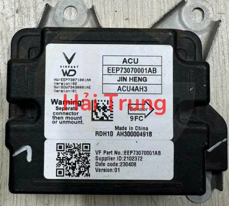 Hộp điều khiển túi khí Vinfast VF5 Tháo Xe EEP73070001AB