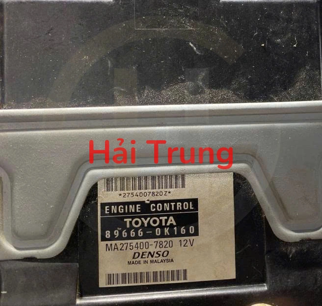 Hộp điều khiển động cơ ECU Toyota Innova 2014 2015 số tự động 89666-0K160 896660K160