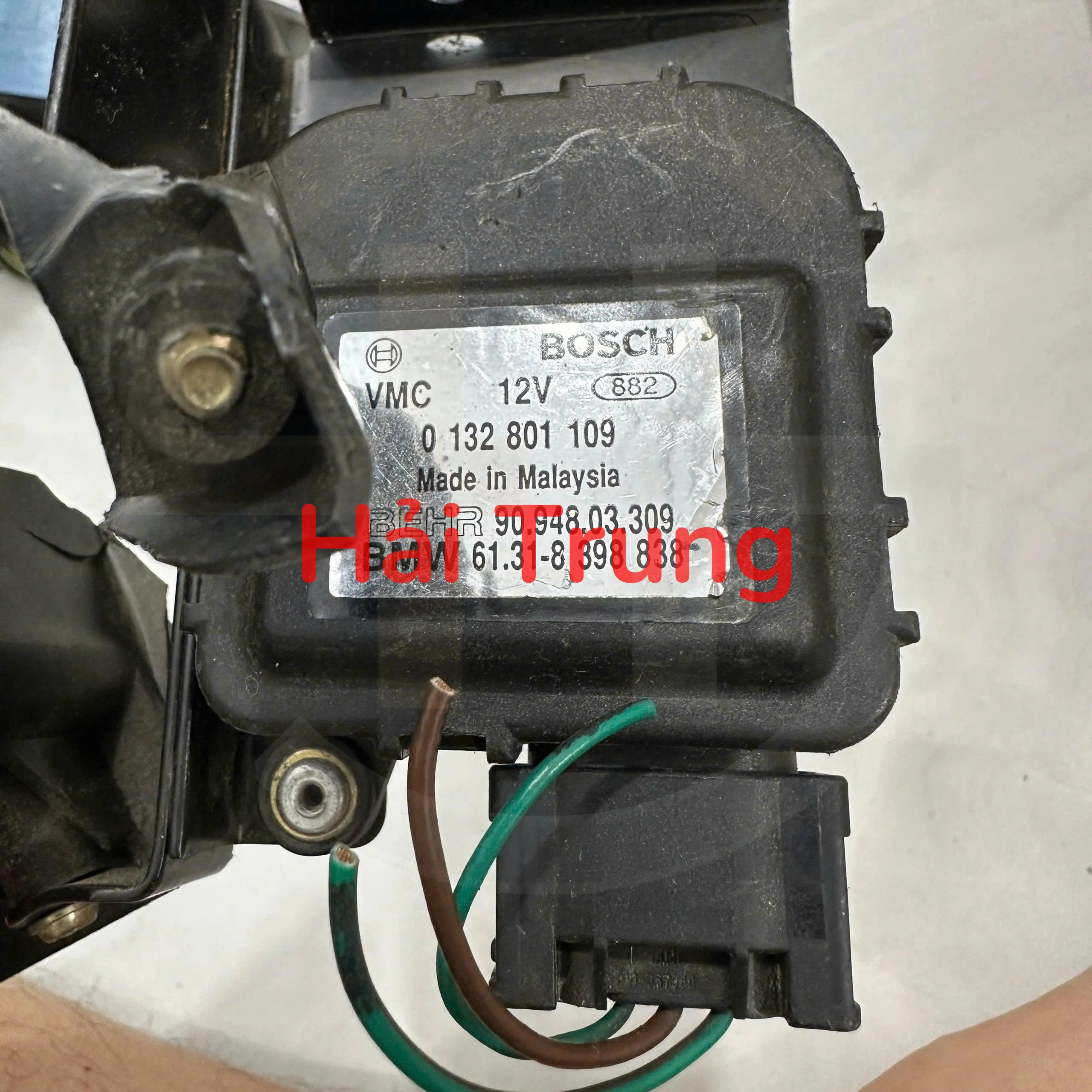 0132801109 Bộ điều khiển gió sưởi BMW Vauxhall Tháo Xe