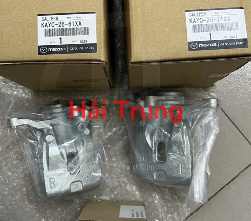 Cụm gông phanh Mazda CX-5 2015-2020 Tháo Xe KAY02661XA KAY02671XA
