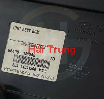 Hộp BCM Kia Forte, Cerato 2009-2011 Tháo Xe 95400-1M042