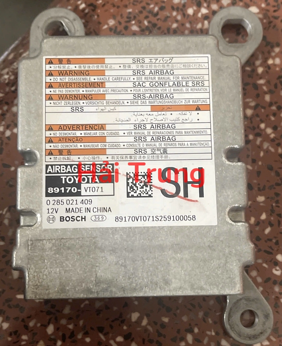 Hộp điều khiển túi khí Toyota Innova 2024-2026 Tháo Xe 89170-VT071